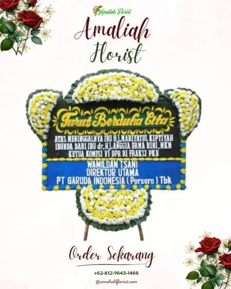 Papan Bunga Duka Gedawung